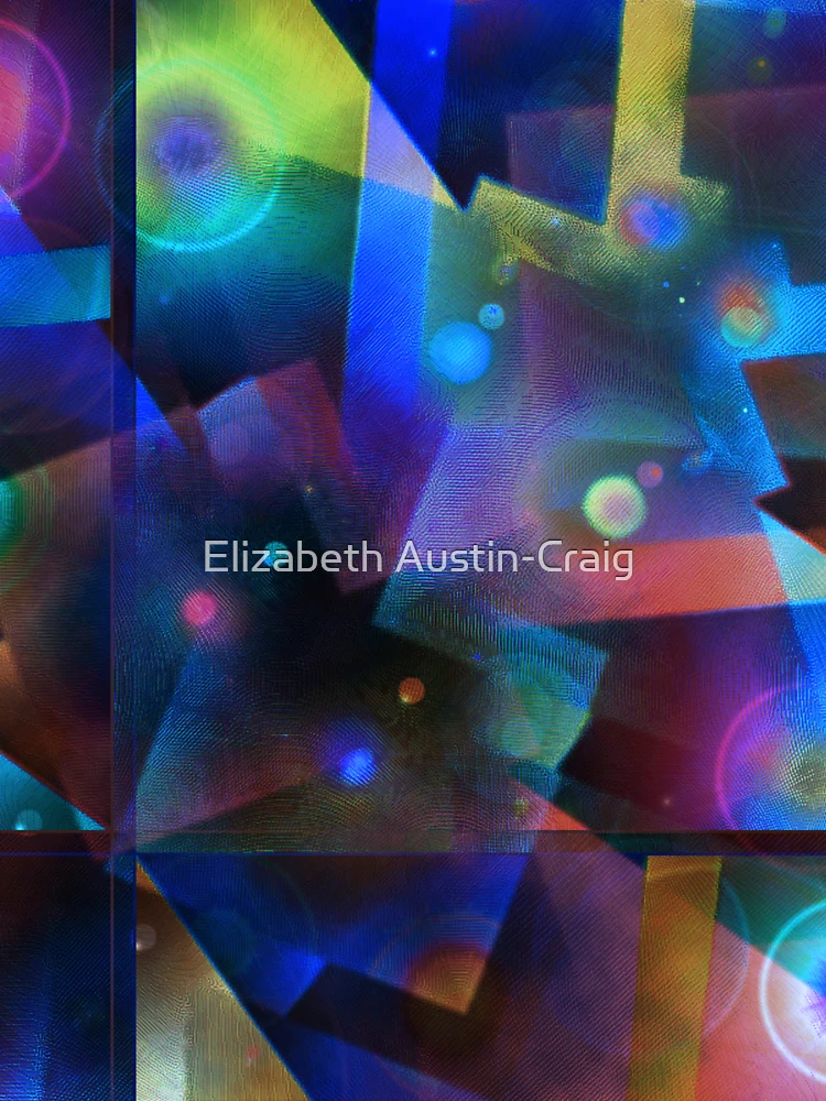 Imagen 6 de 6, Sudadera con capucha y cremallera con la obra Pop, diseñada y vendida por Elizabeth Austin-Craig.