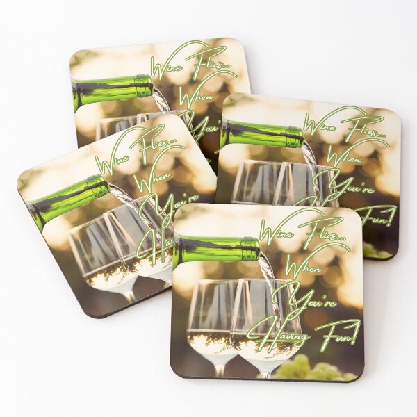 Item preview, Wine Flies When You're Having Fun! designed and sold by TidyKitchenInc.