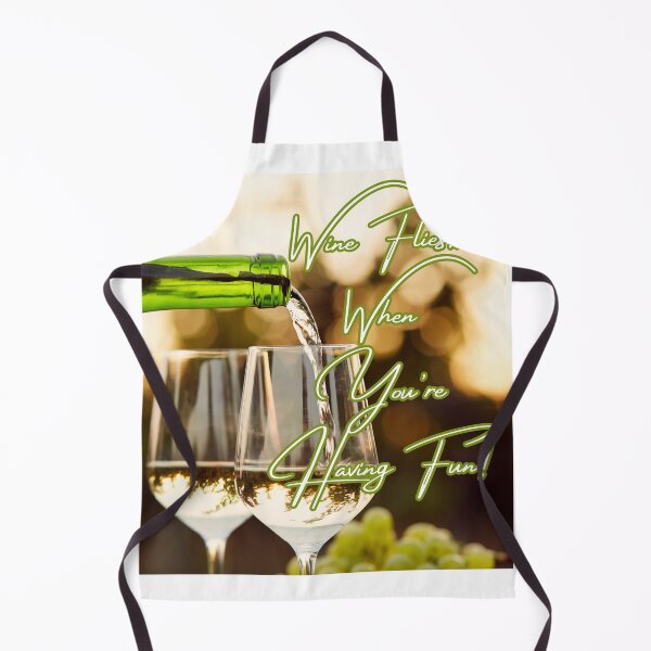 Item preview, Wine Flies When You're Having Fun! designed and sold by TidyKitchenInc.
