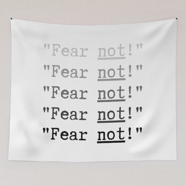 Item preview, Fear NOT! | A Reminder designed and sold by WordsToArt.