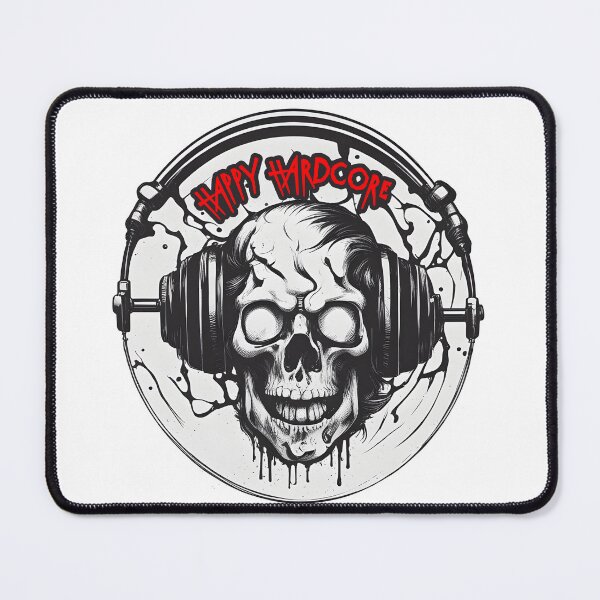 Item preview, Happy Hardcore Skull designed and sold by Designorigin.