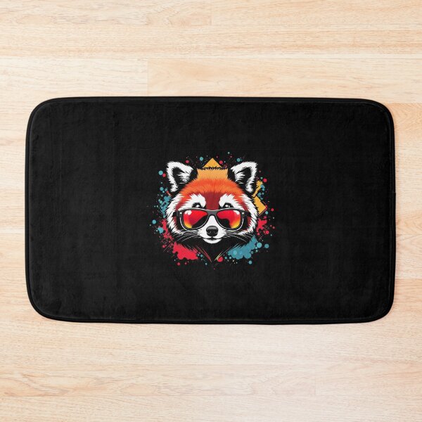 Item preview, Sunset Gaze: Red Panda in Vintage Shades designed and sold by Mechanical-Artt.