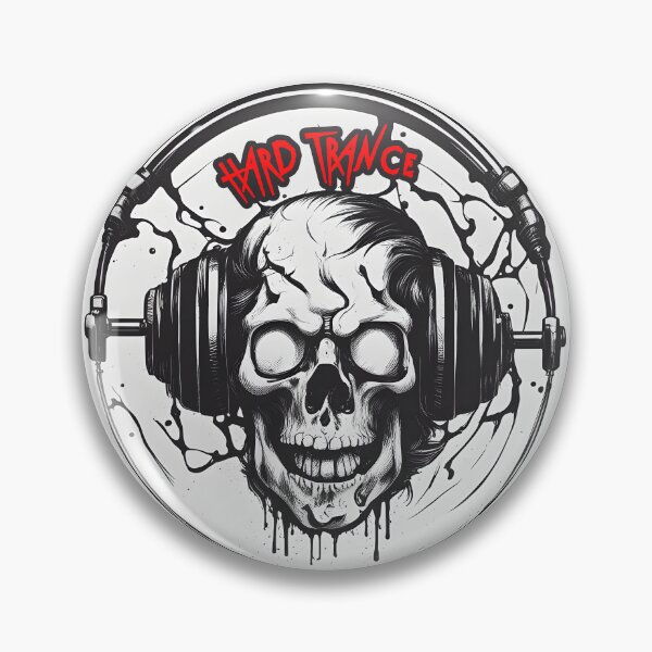 Item preview, Hard Trance Skull designed and sold by Designorigin.