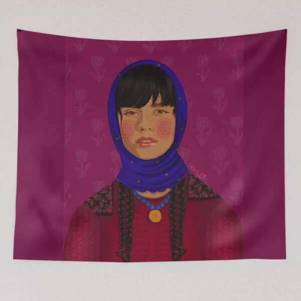 Item preview, Xwediya Çilkezî Pink designed and sold by ElifsArt.