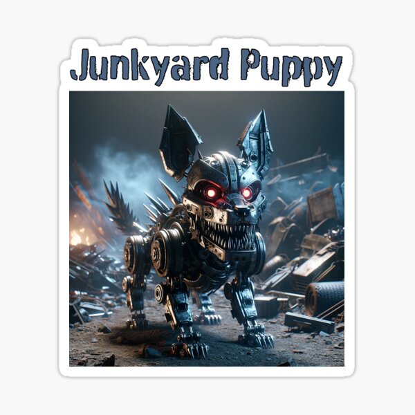 Item preview, Junkyard Puppy designed and sold by Matthew Kinnersly.