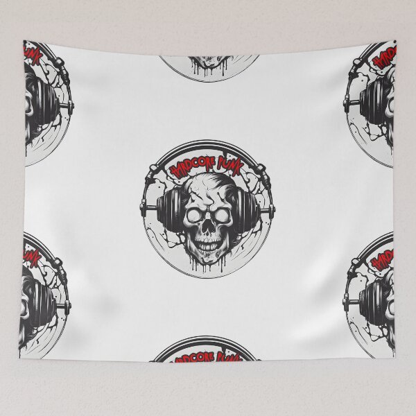 Item preview, Hardcore Punk Skull designed and sold by Designorigin.