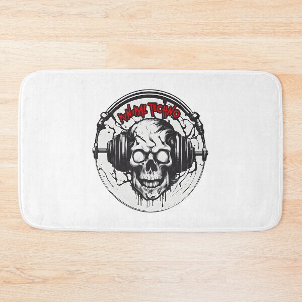Item preview, Minimal Techno Skull designed and sold by Designorigin.