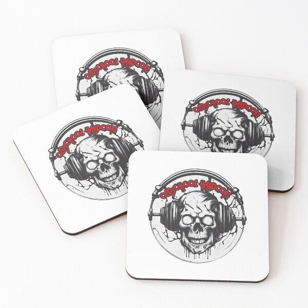 Item preview, Old school hardcore skull designed and sold by Designorigin.