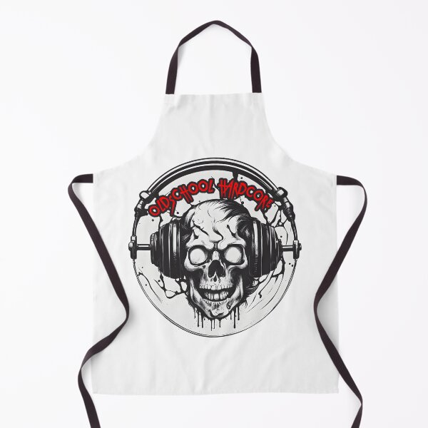 Item preview, Old school hardcore skull designed and sold by Designorigin.