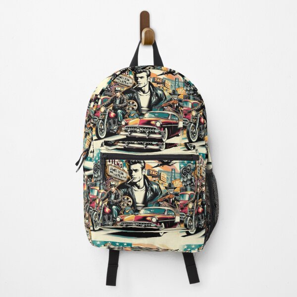 Item preview, James Dean's Aura: Classic Films, Vintage Cars, and Rebel Vibe designed and sold by LIAMRIVIERART.