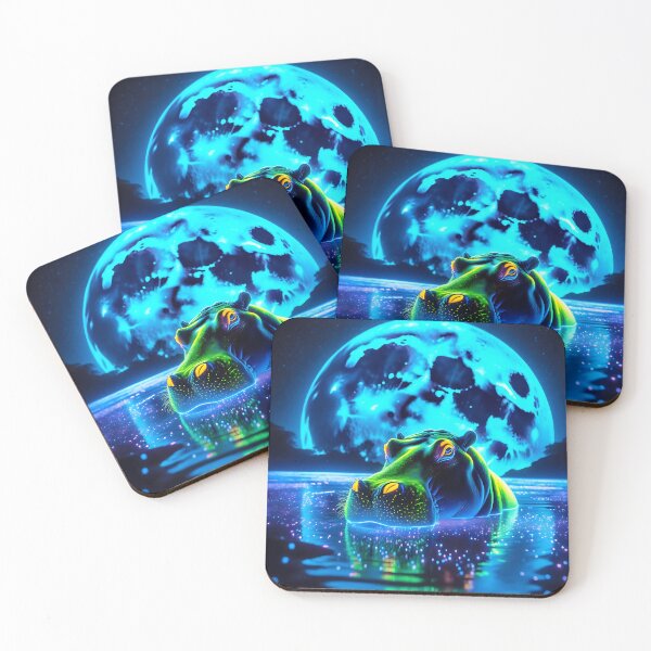 Item preview, Luminescent Hippo Serenity designed and sold by Matt's Artificial Nature.