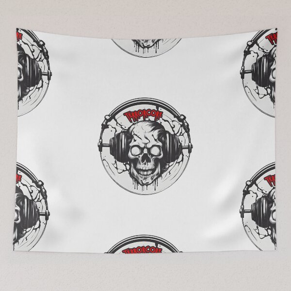 Item preview, Terrorcore Skull designed and sold by Designorigin.