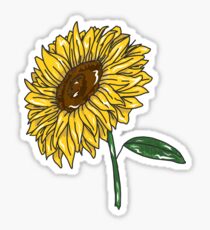 Pegatina girasol