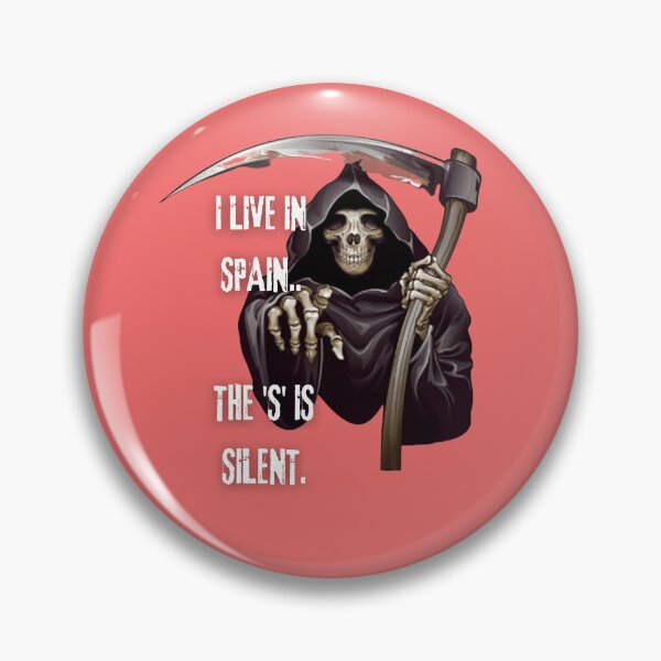 Item preview, I Live In Spain The S Is Silent designed and sold by Flirt-Teez.