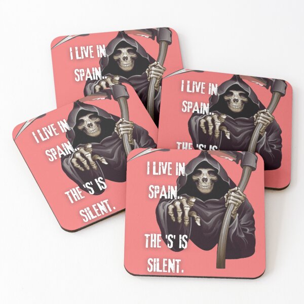 Item preview, I Live In Spain The S Is Silent designed and sold by Flirt-Teez.