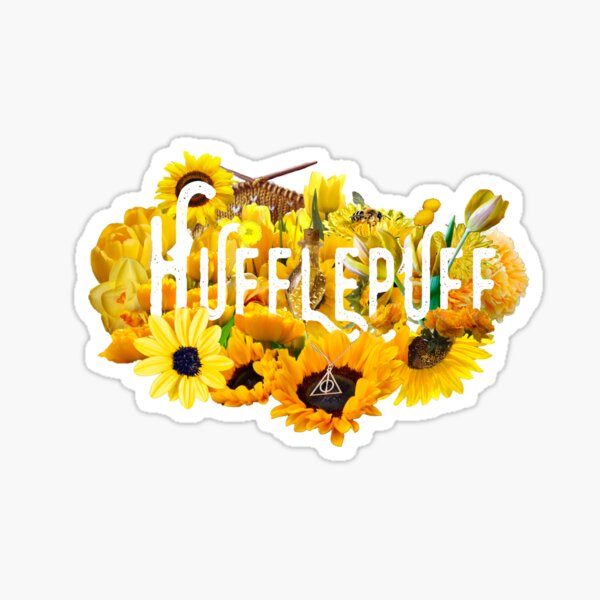 Helgas Sunflowers Sticker