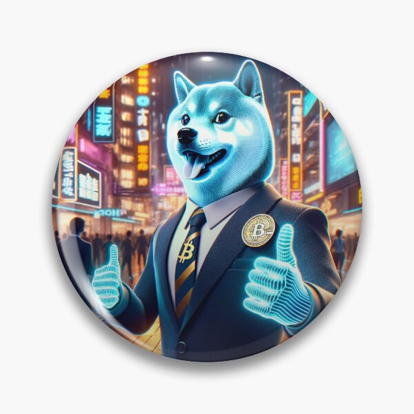 Item preview, Crypto Canine: The Corporate Shiba designed and sold by Ultraviolet1337.
