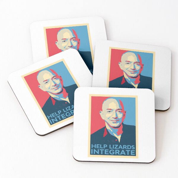 Item preview, Help Lizards Integrate: Jeff Bezos designed and sold by cooperuliano.
