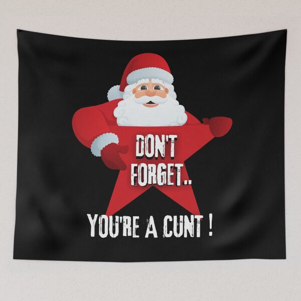 Item preview, Cunt Christmas Santa Claus designed and sold by Flirt-Teez.