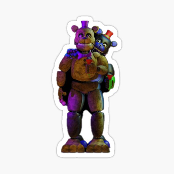 Abby's Lil Letter FNAF MOVIE Fanart Sticker for Sale by Sourmood-ART