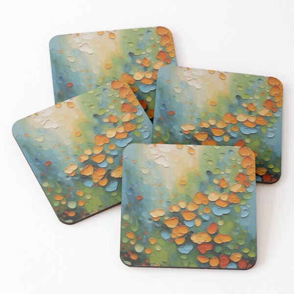 Item preview, Fall Leaves in Abstract designed and sold by kultomatic.