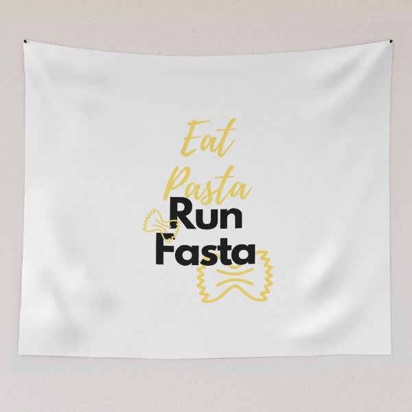 Item preview, Eat Pasta Run Fasta designed and sold by GwagyArt.