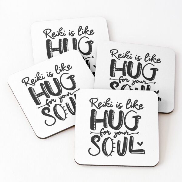 Item preview, reiki is like a hug for your soul - black designed and sold by EvaAngel.