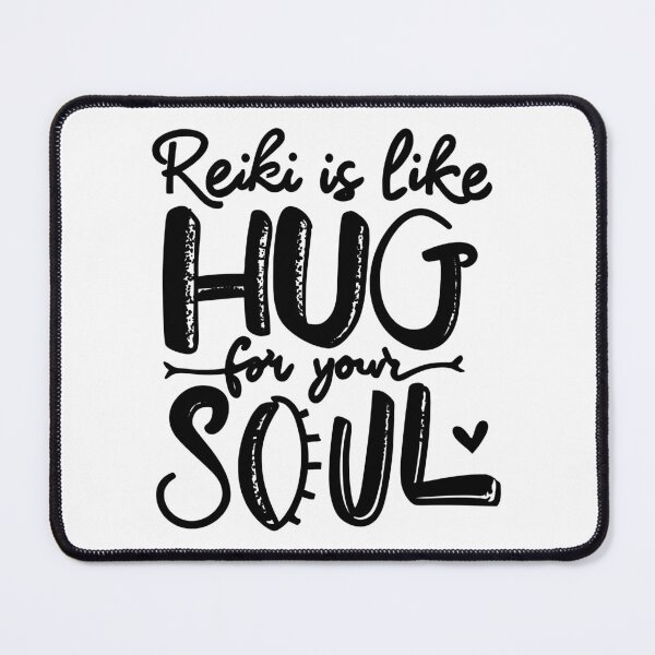 Item preview, reiki is like a hug for your soul - black designed and sold by EvaAngel.