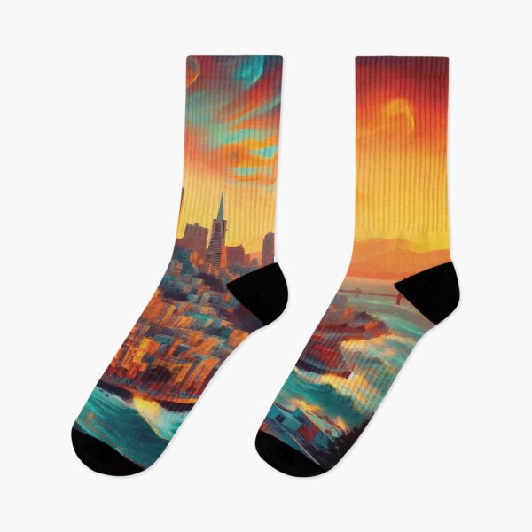 Item preview, San Francisco at Sunset designed and sold by badguyduh.