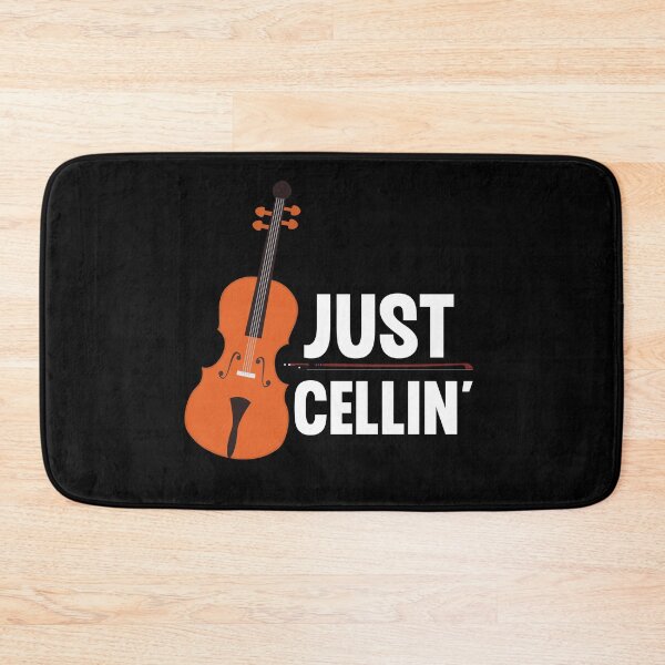 Item preview, Just Cellin - Funny Cello Quote designed and sold by HappyDelights.
