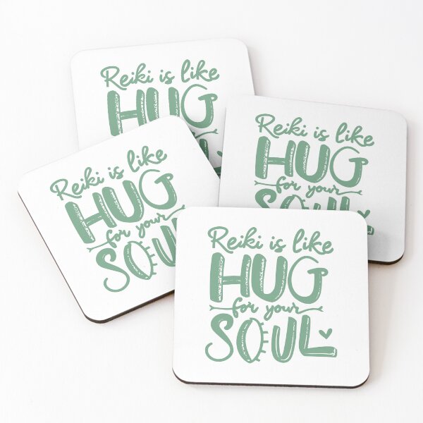 Item preview, reiki is like a hug for your soul - green designed and sold by EvaAngel.