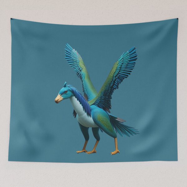 Item preview, QuetzalHorse a freak animal rare decoration to woman fashion designed and sold by Carlos Gudino.