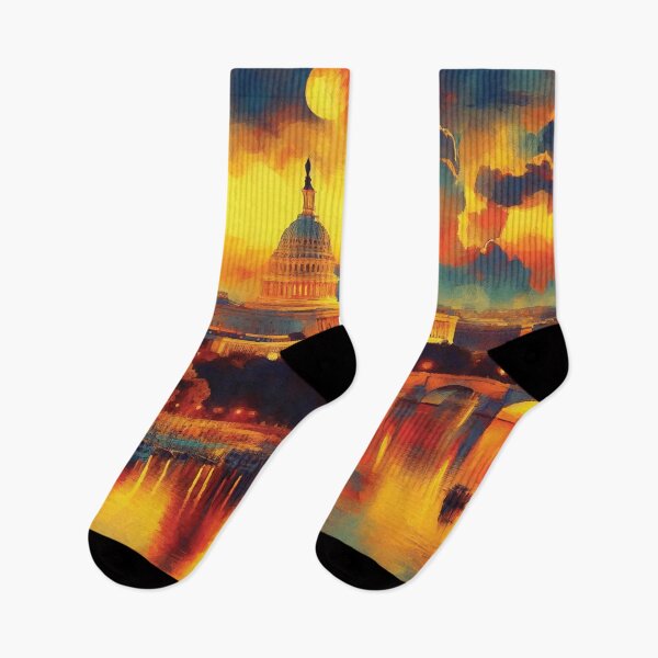 Item preview, Washington, DC at Sunset designed and sold by badguyduh.