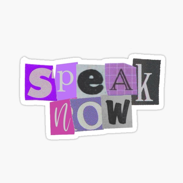 Taylor Swift Stickers Taylor Swiftie Merch Taylor Swift Sticker Speak Now Stickers  Taylor Swift Merch Taylorswift Speak Now 