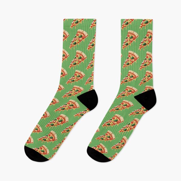 Item preview, Pizza Slices Pattern designed and sold by ArtFactoryAI.