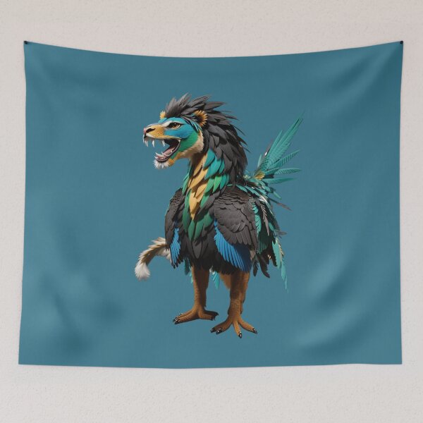 Item preview, Quetzallion a rare animal decoration freak fashion designed and sold by Carlos Gudino.