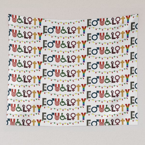 Item preview, Equality (Christmas Colours) designed and sold by kcgfx.
