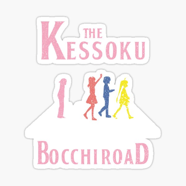 Aperçu de l'œuvre BOCCHI LE ROCHER : LA ROUTE KESSOKU BOCCHI (STYLE GRUNGE) créée et vendue par FunGangStore.