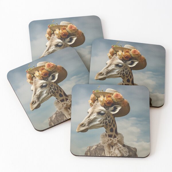 Item preview, Whimsical Giraffe Fine Art Photograph - Funny Animal Photography - Beautiful Safari Animal designed and sold by AlanPhotoArt.