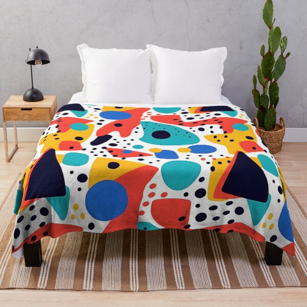Item preview, Fun Color Abstract Doodle Pattern designed and sold by Bomba Visual.