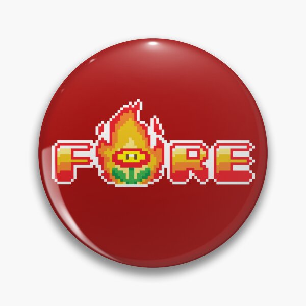 Item preview, 8 bit Fire plant designed and sold by longazn.