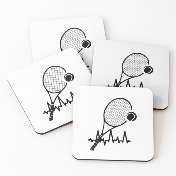 Item preview, Tennis makes my heart beat faster designed and sold by SICK-Store.