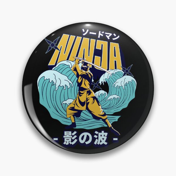 Item preview, Japanese Wave Retro Ninja Comic Gift designed and sold by InkyGenies.