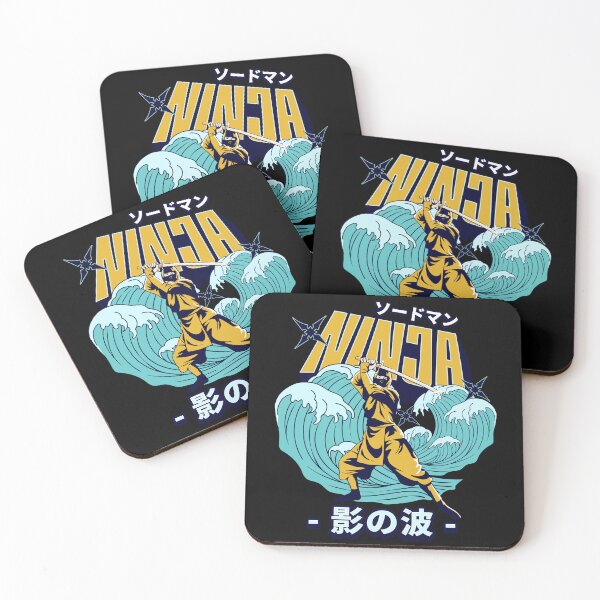 Item preview, Japanese Wave Retro Ninja Comic Gift designed and sold by InkyGenies.