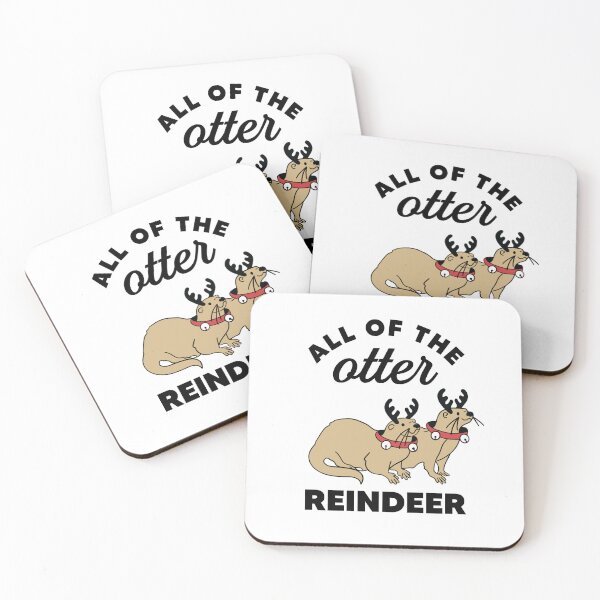 Item preview, All Of The Otter Reindeer designed and sold by kjanedesigns.