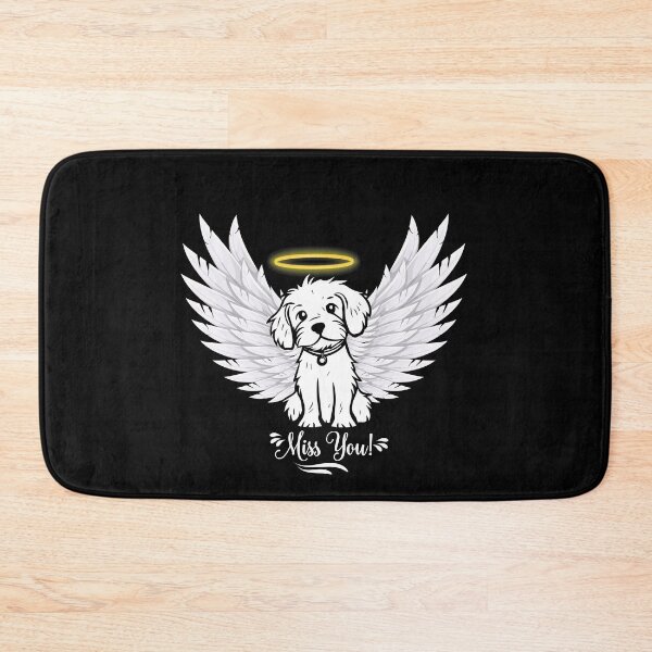 Item preview, Angel Dog's Heavenly Message: Miss You" designed and sold by NaaEchDesign ⭐⭐⭐⭐⭐.