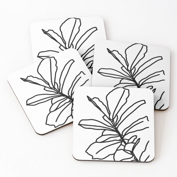 Item preview, Simple Fiddle Leaf Fig Houseplant Leaves designed and sold by makesbymiss.