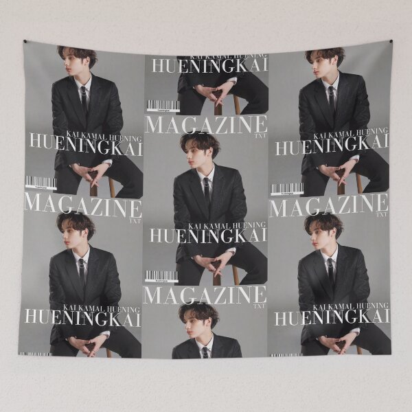 Item preview, TXT Hueningkai (magazine cover) designed and sold by stailok's place.