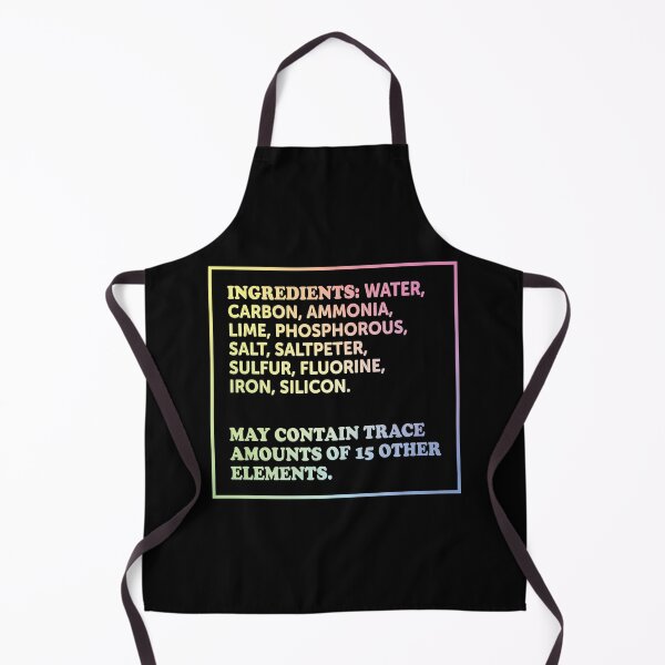 Item preview, Ingredients Of A Human designed and sold by ScienceCorner.