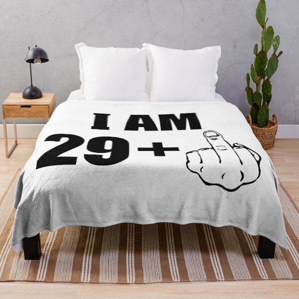 Item preview, 30th Birthday I Am 29 + 1 plus Middle Finger  designed and sold by fomodesigns.